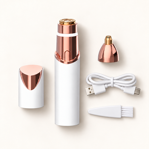 Neluvra 2-in-1 Facial Hair Trimmer